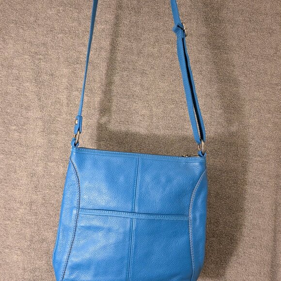 New! The Sak Shoulder or Cross Body Blue Bag - Picture 3 of 5